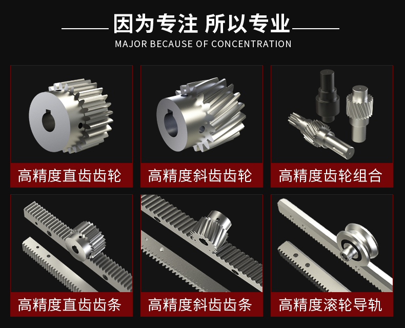 峰茂廠(chǎng)家精密研磨斜齒輪型號(hào)規(guī)格齊全